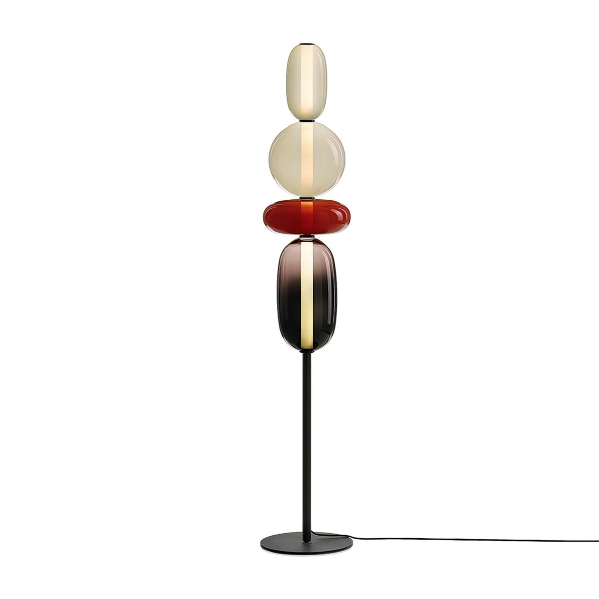 Wayel Glass Floor Lamp