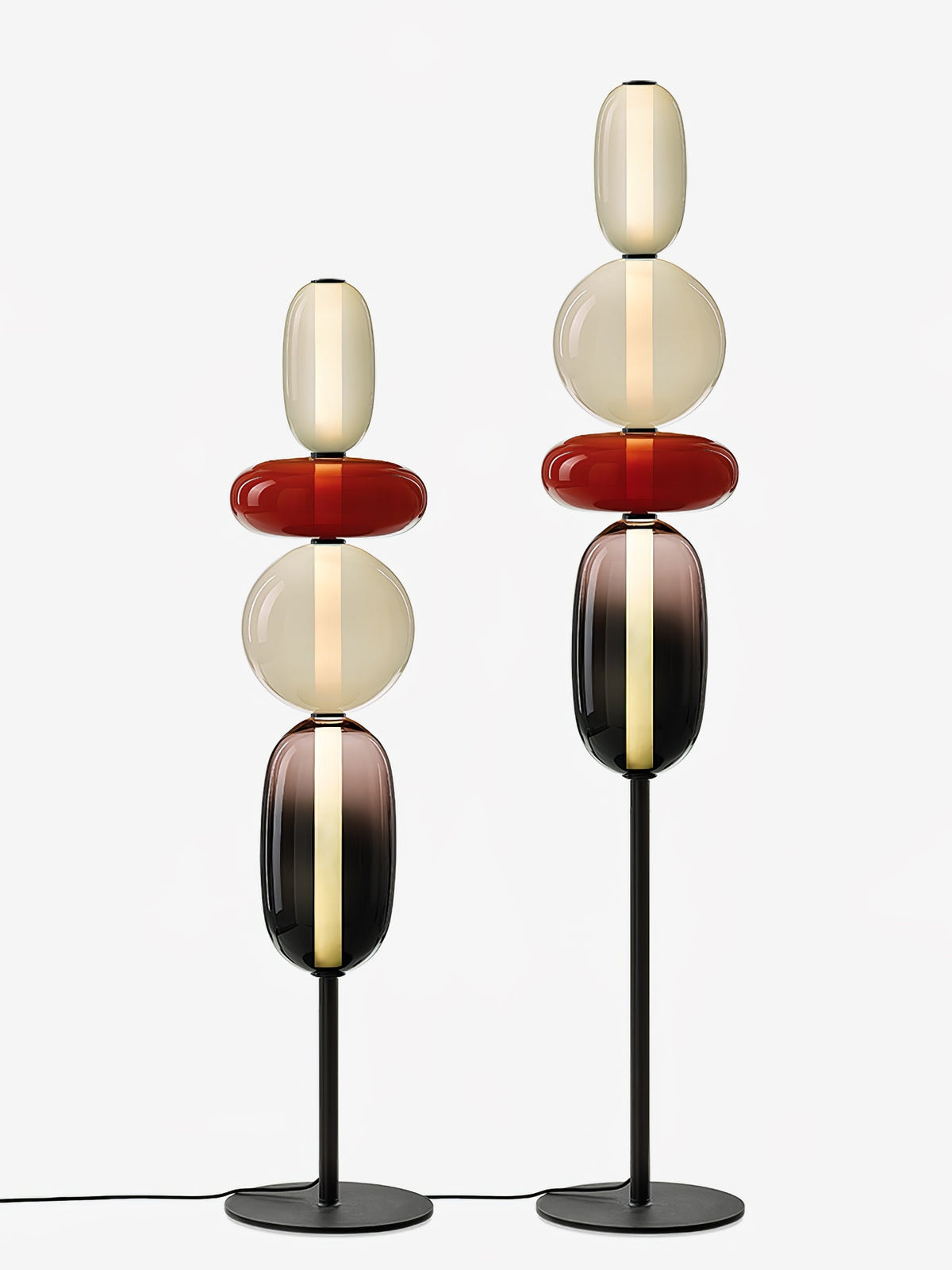 Wayel Glass Floor Lamp