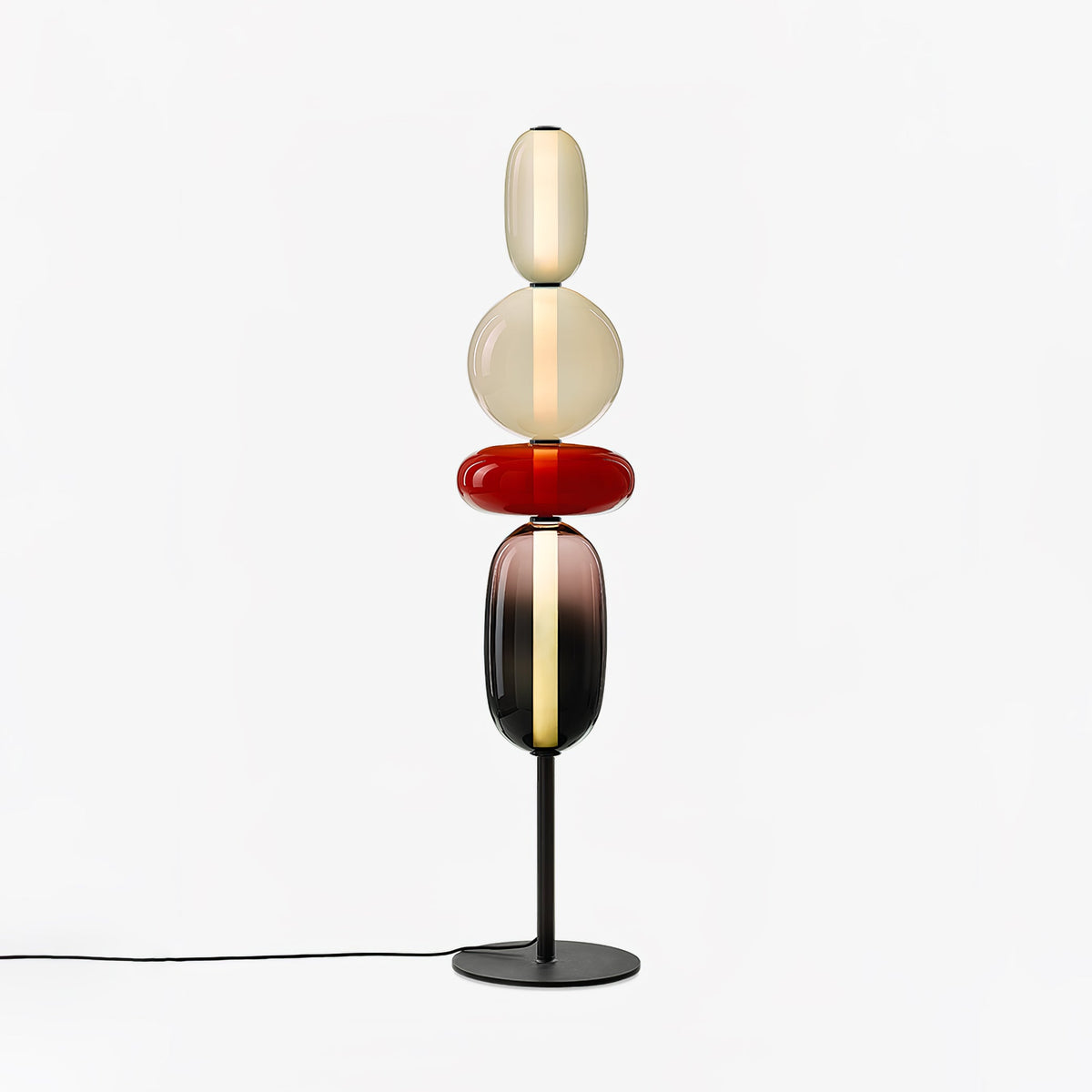 Wayel Glass Floor Lamp
