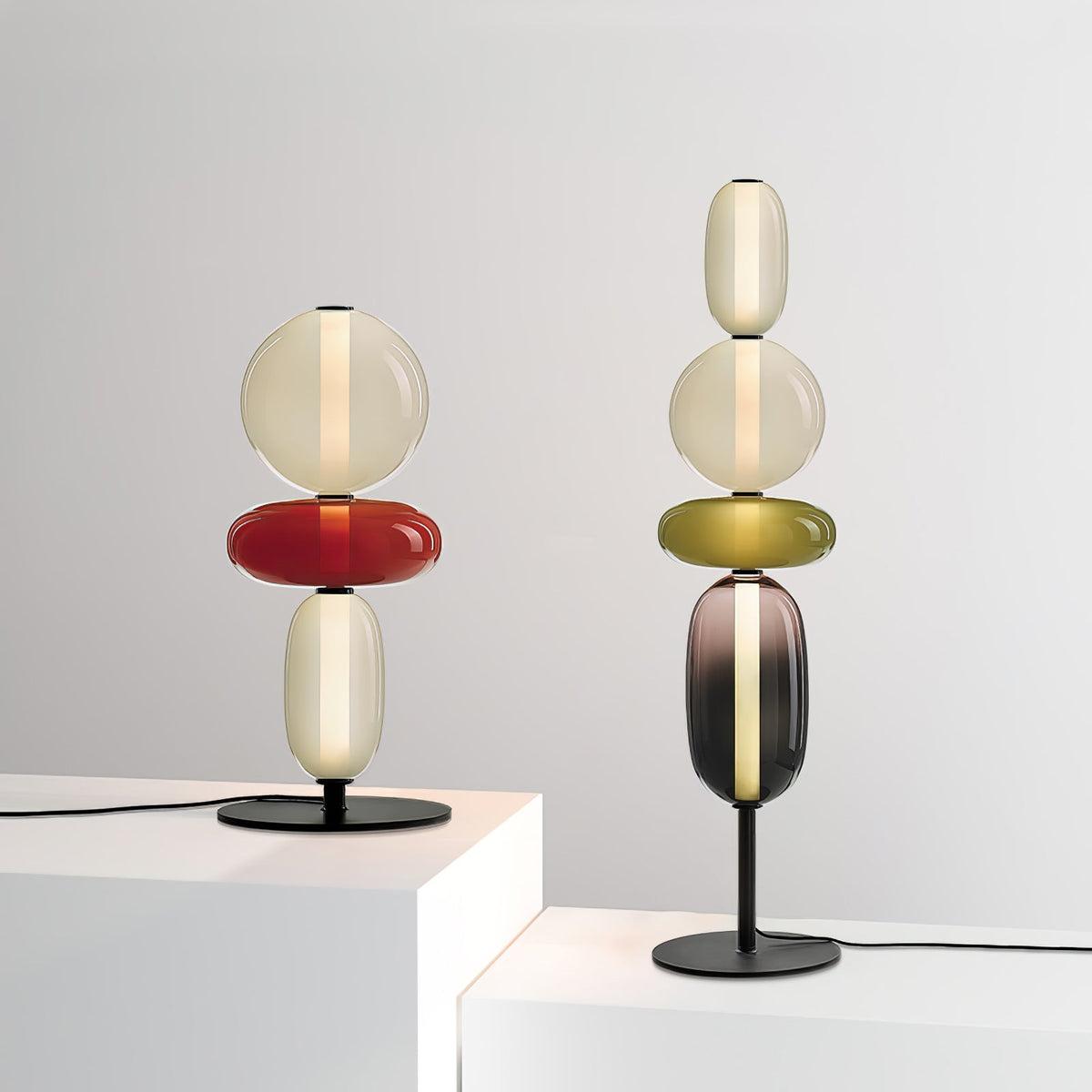 Wayel Glass Floor Lamp