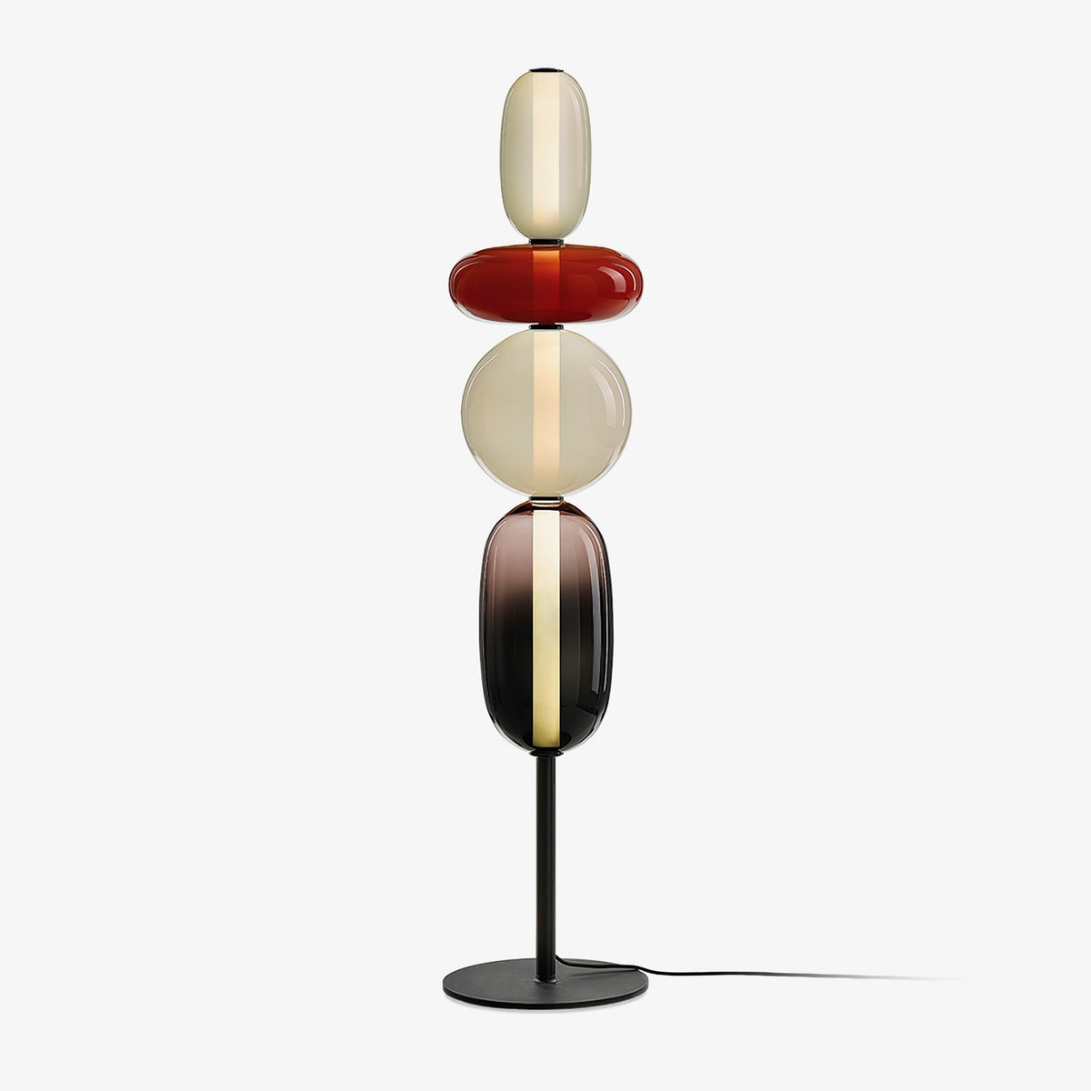 Wayel Glass Floor Lamp