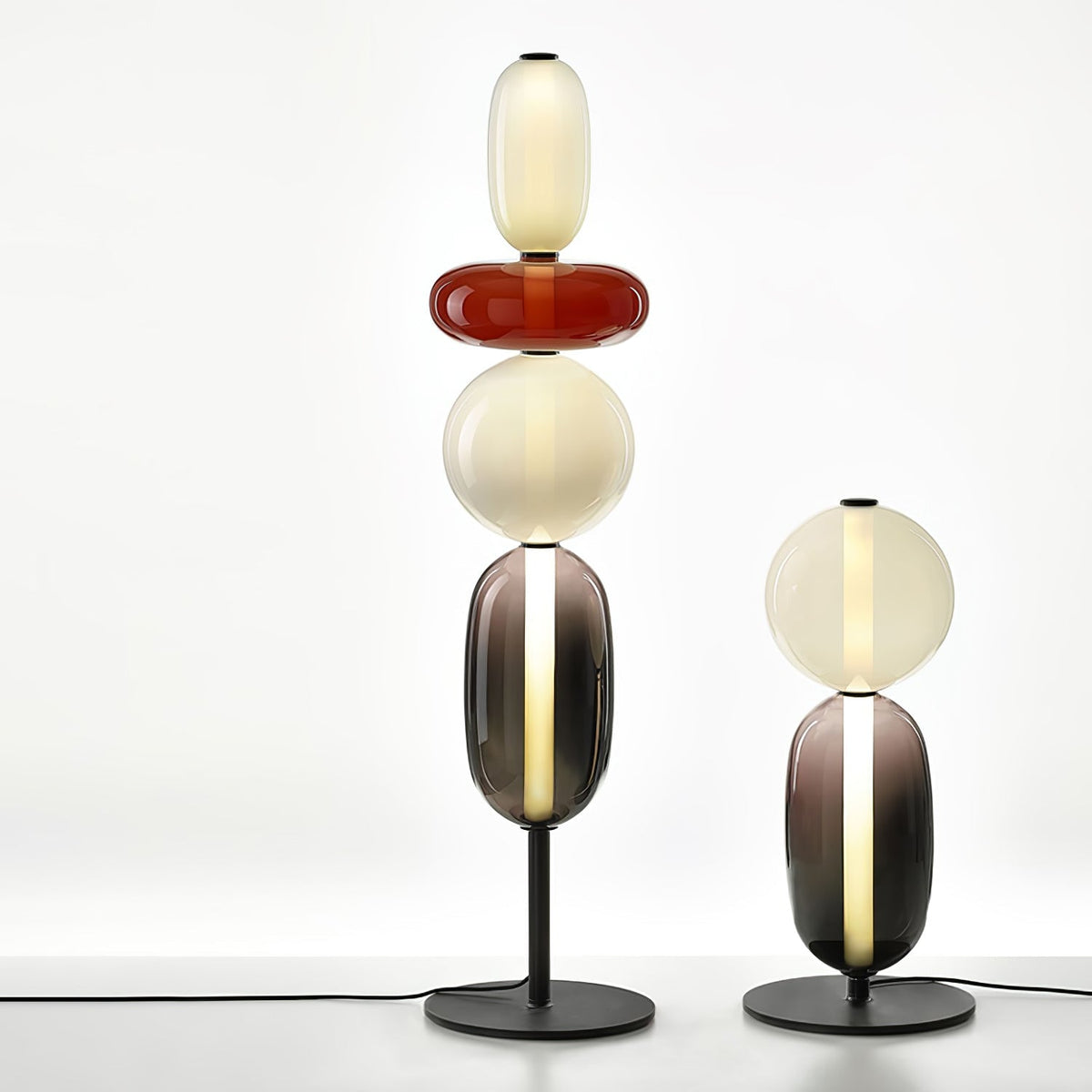 Wayel Glass Floor Lamp
