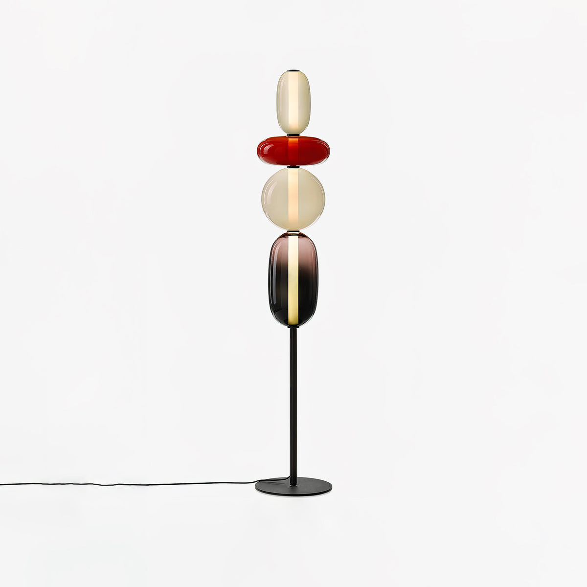 Wayel Glass Floor Lamp