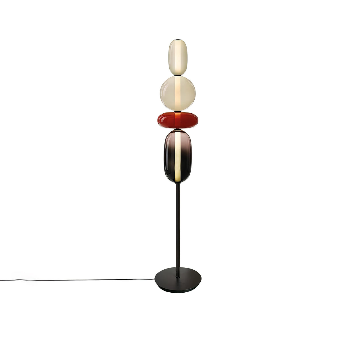 Wayel Glass Floor Lamp