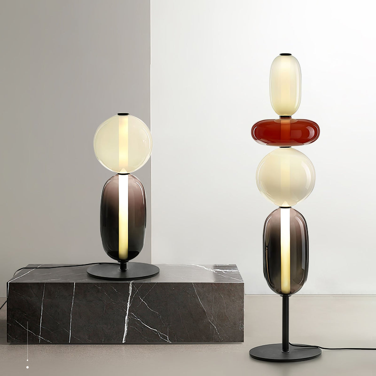 Wayel Glass Floor Lamp