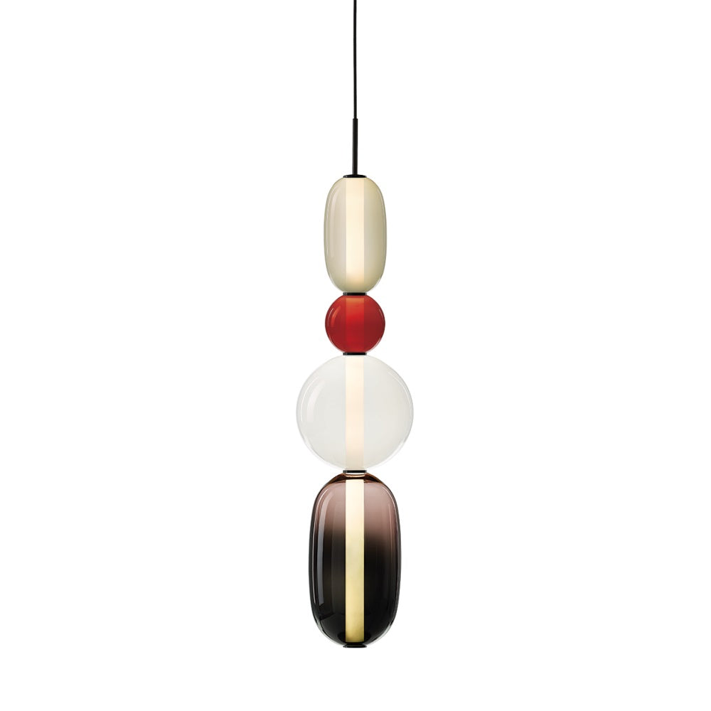 Zodore Premium Art Stained Glass Pendant Lamp