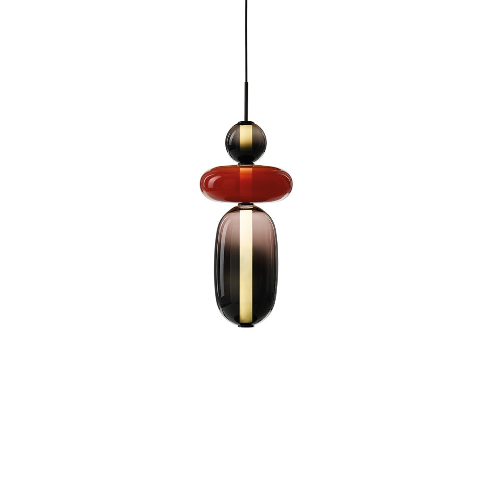 Zodore Premium Art Stained Glass Pendant Lamp