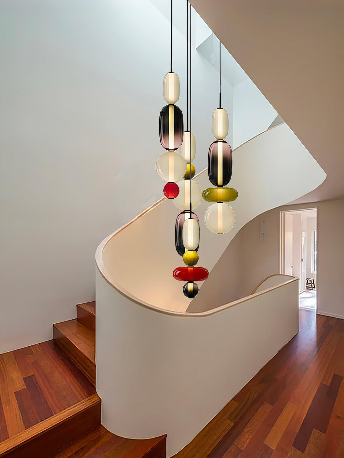 Daelen Glass Acrylic Artistic Pendant Light