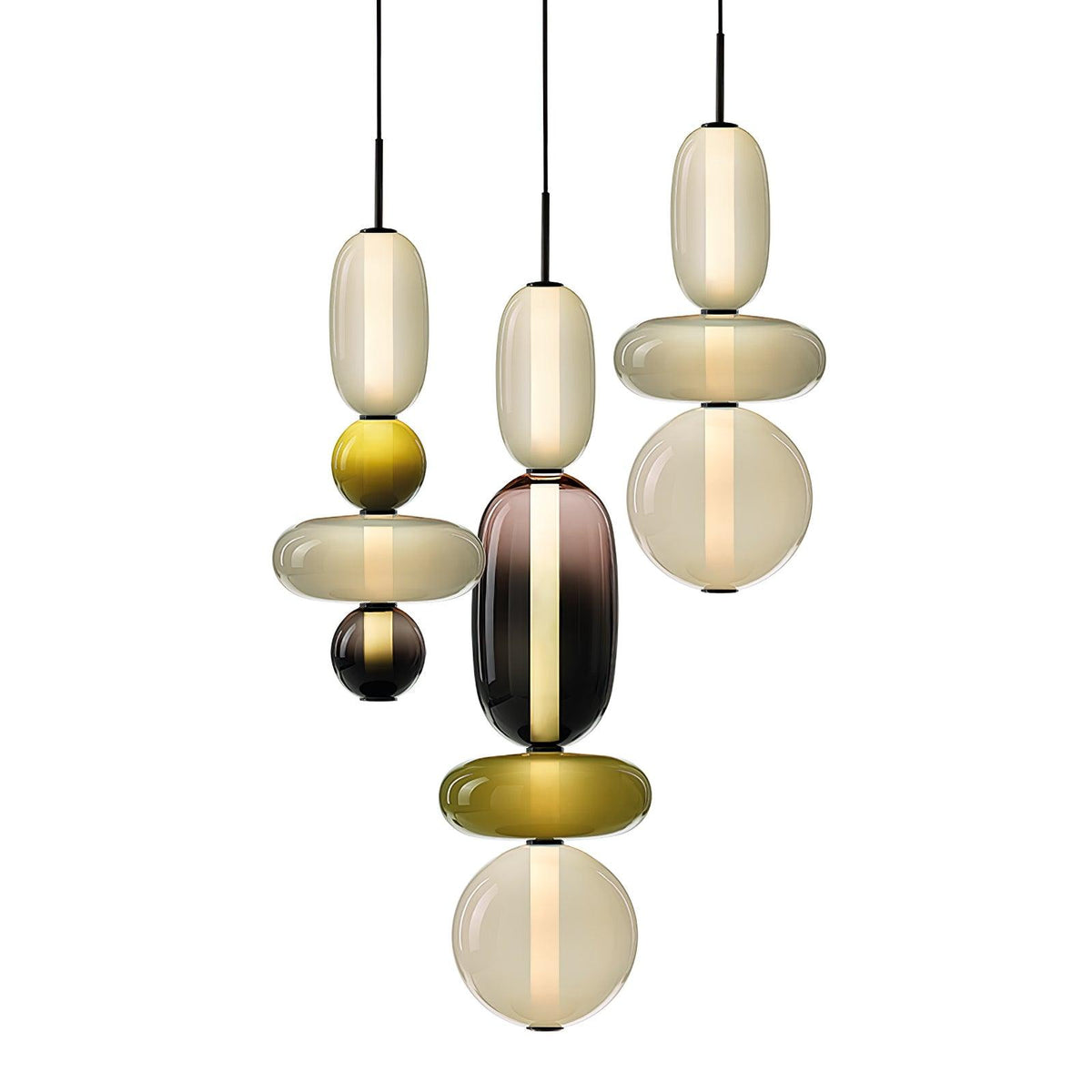 Daelen Glass Acrylic Artistic Pendant Light