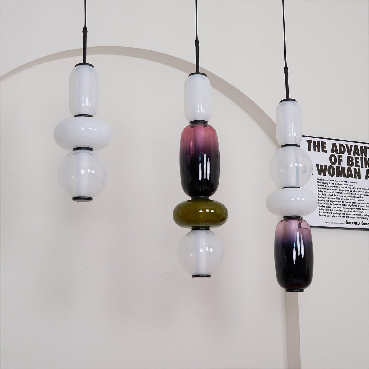 Eiriniella Candied Glass Pendant Light