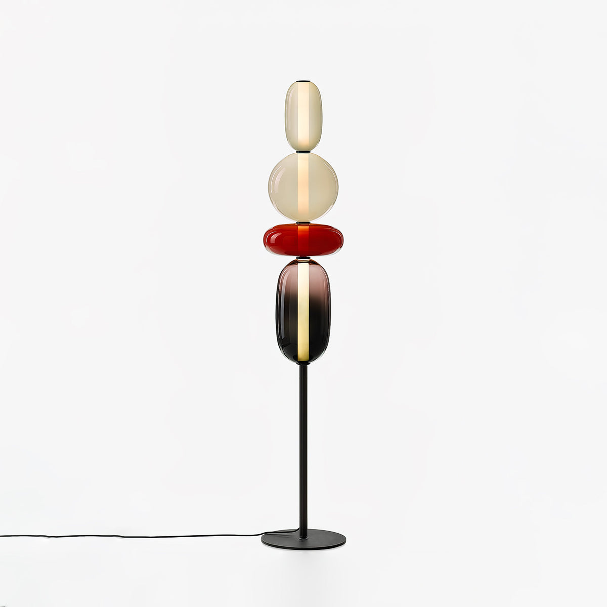 Wayel Glass Floor Lamp