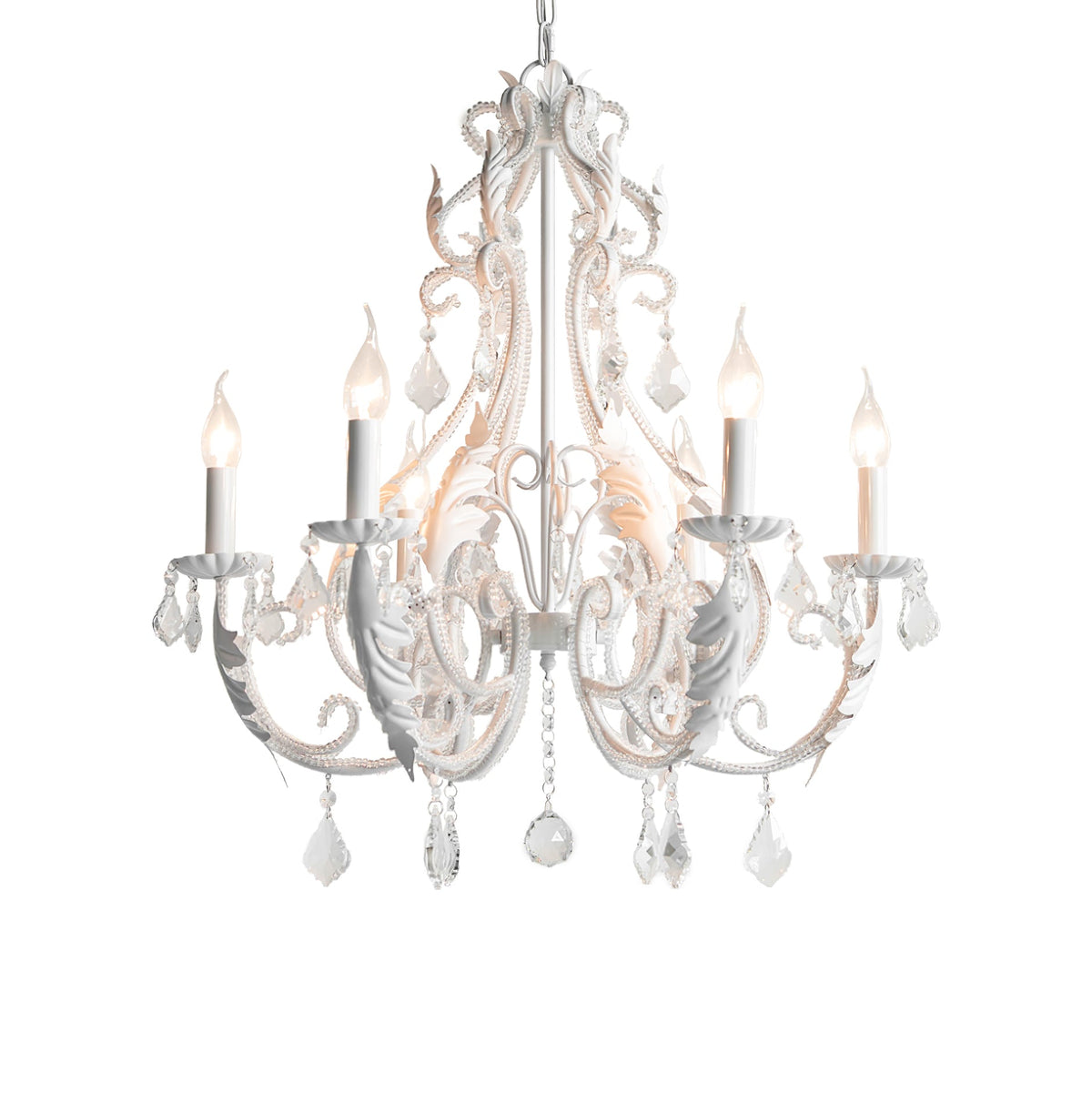 Yuna Pendant Lamp Candle Holder Crystal Beads