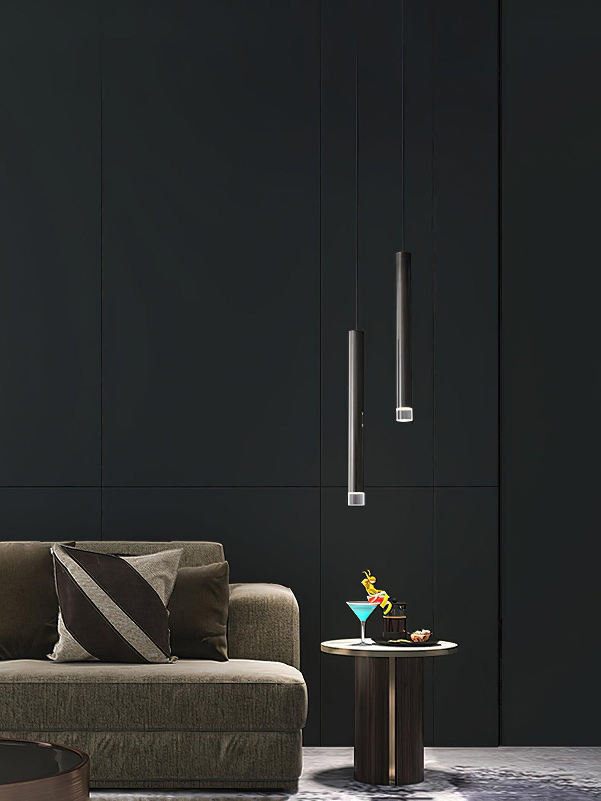 Trium Modern Candles Pendant Lamp