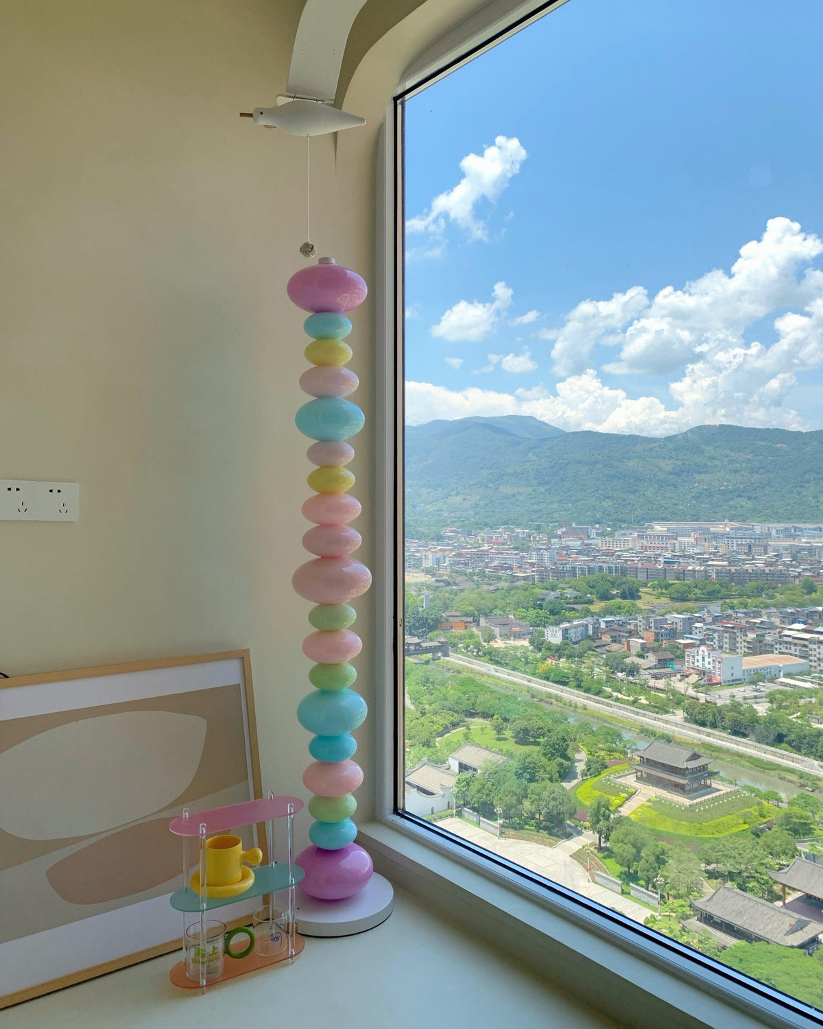 Avelare Marble Atristic Floor Lamp