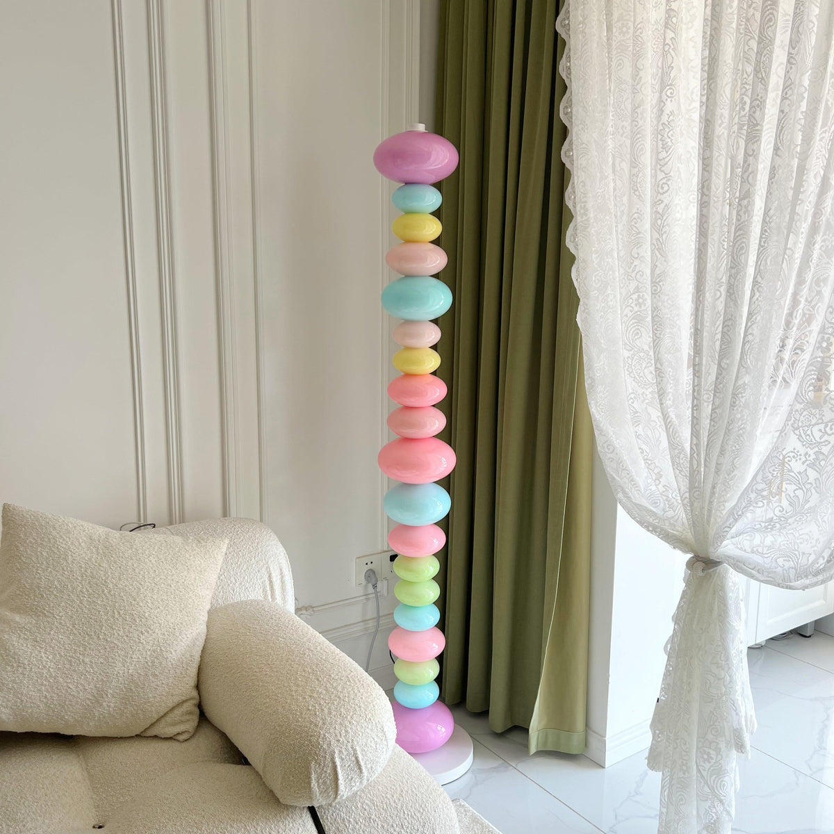 Avelare Marble Atristic Floor Lamp