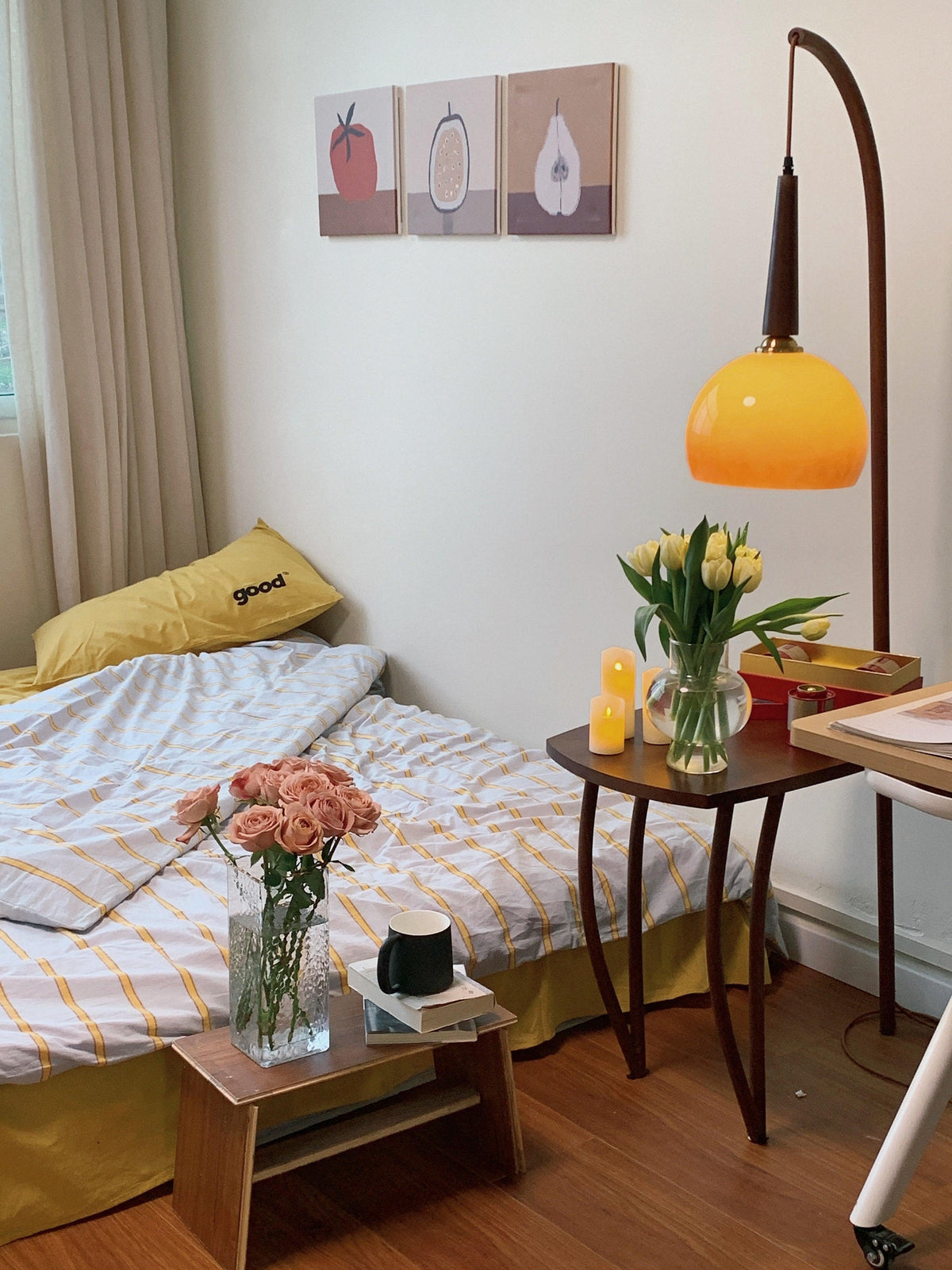 Fior Modern Wood Floor Lamp