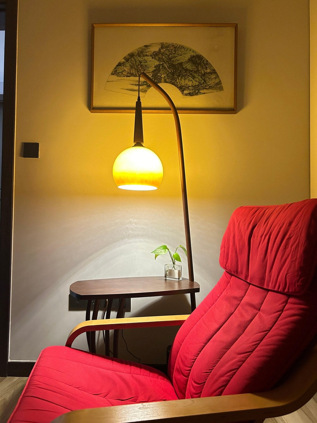 Fior Modern Wood Floor Lamp