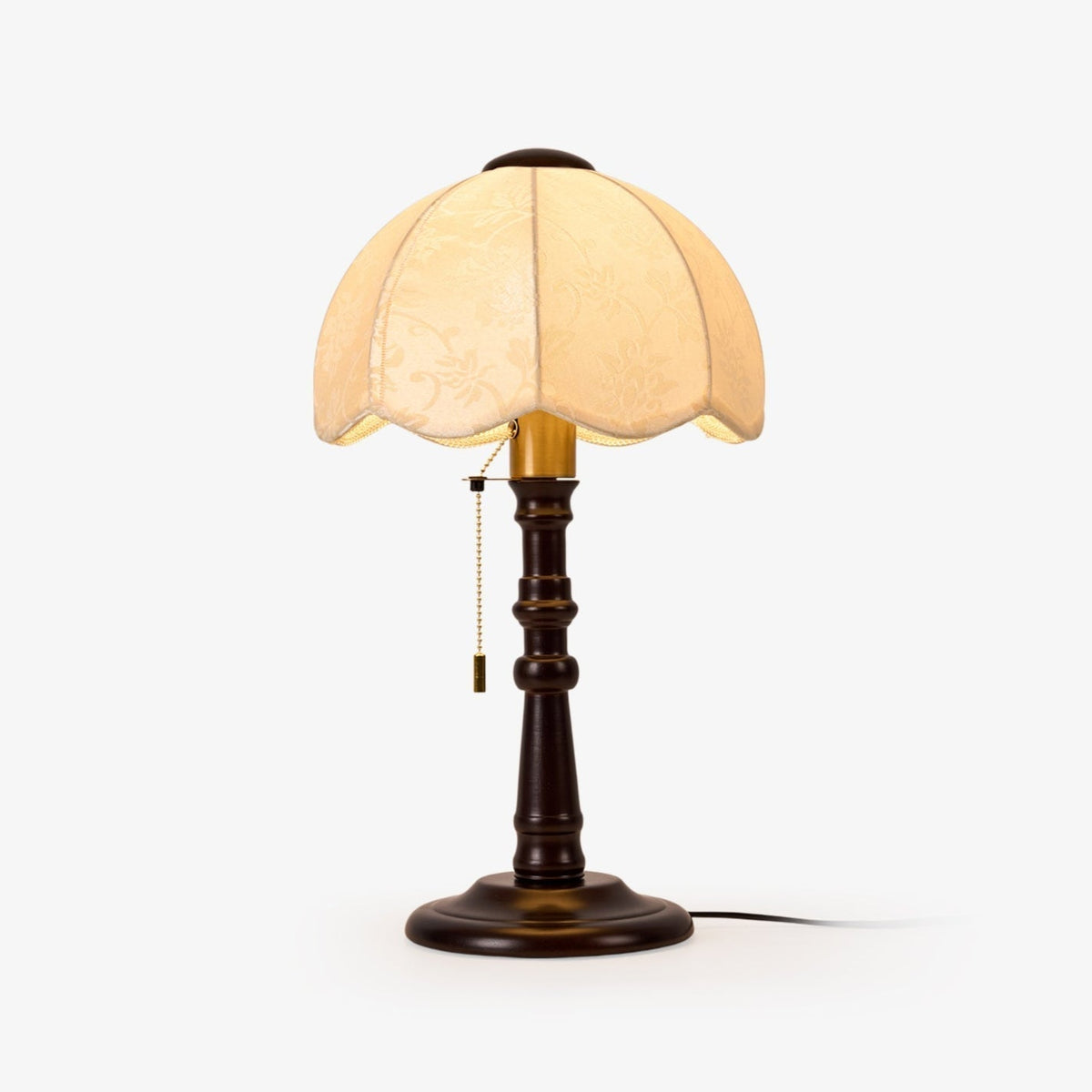 Beckett Vintage Wood Table Lamp