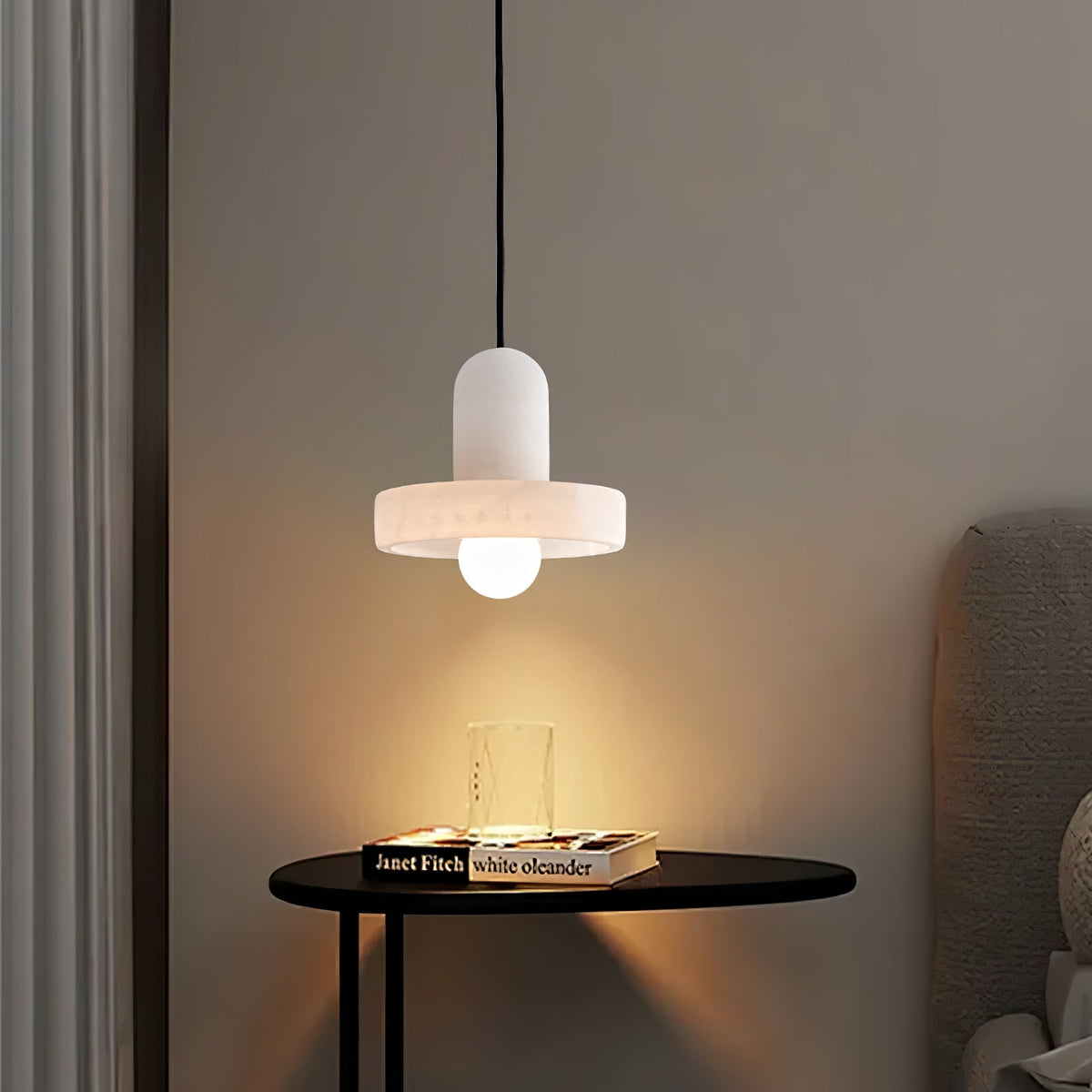 Eirven Stacked Alabaster Pendant Light