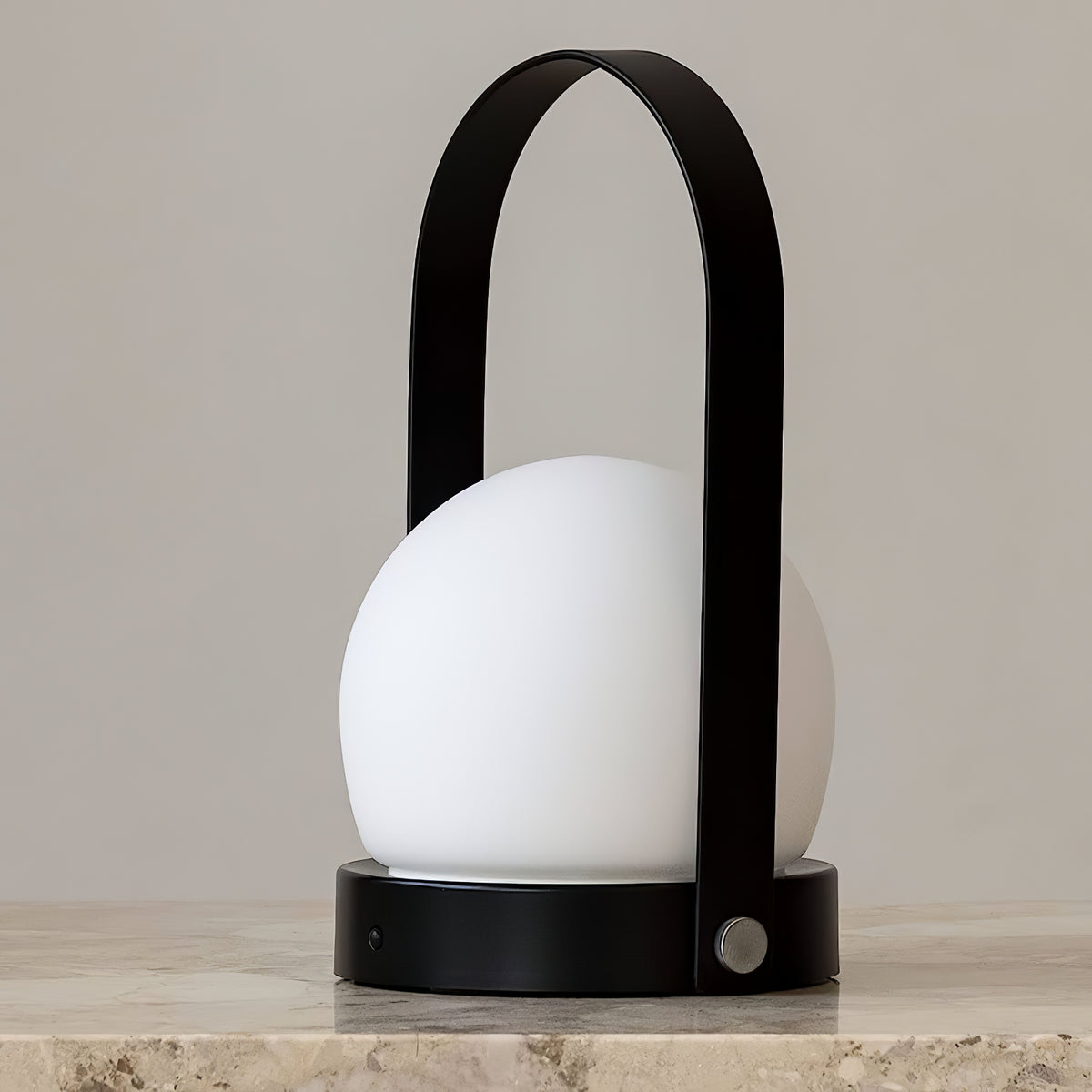 Zenon Glass Minimalist Table Lamp