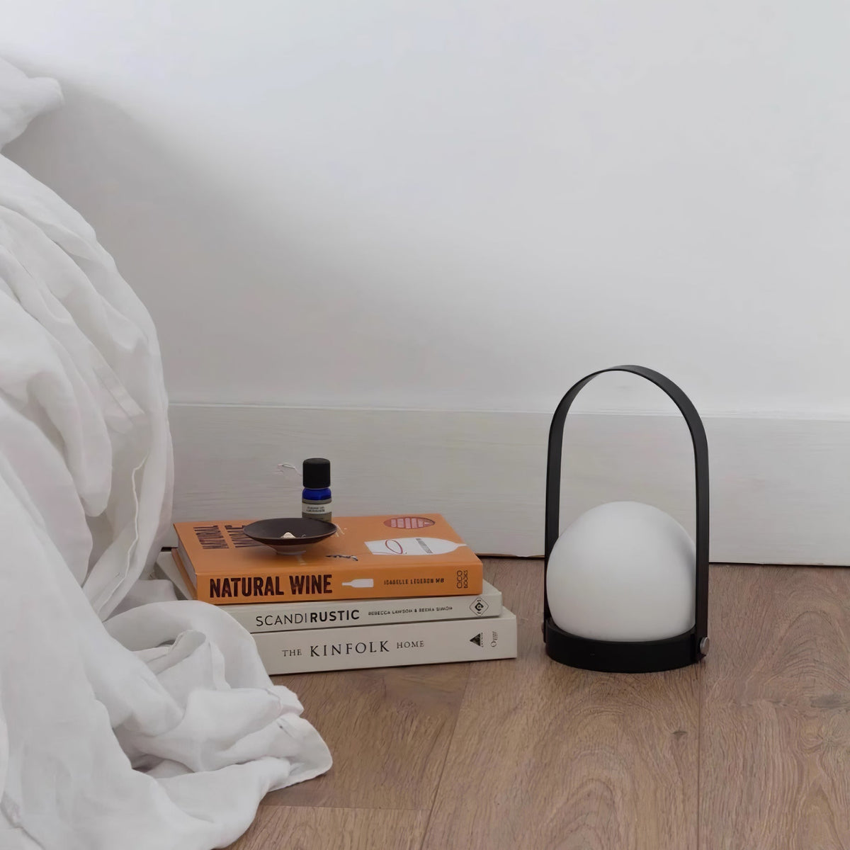 Zenon Glass Minimalist Table Lamp