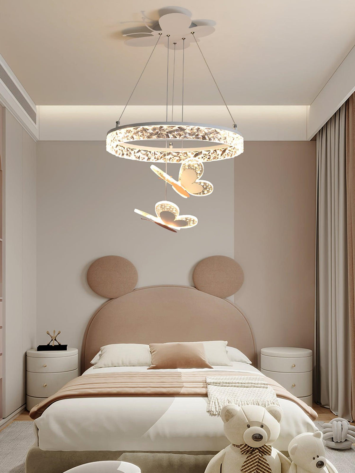 Orlina Acrylic Industrial Pendant Lamp