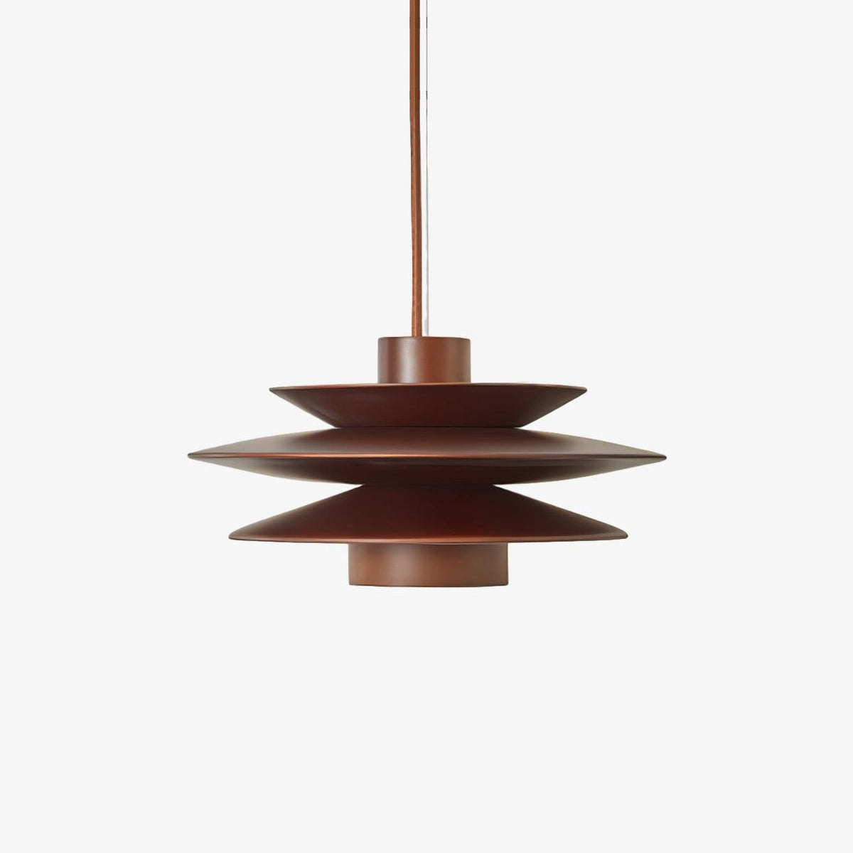 Hoko Wooden Disc Pendant Light
