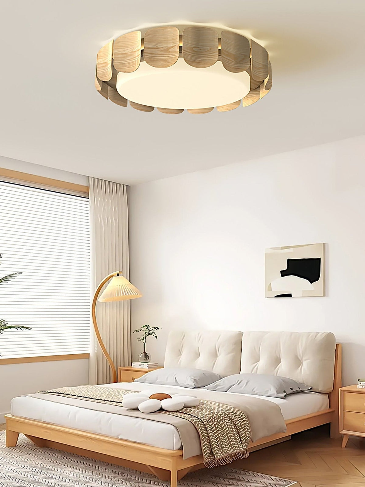 Syrinora Premium Nordic Art Flare Ceiling Light