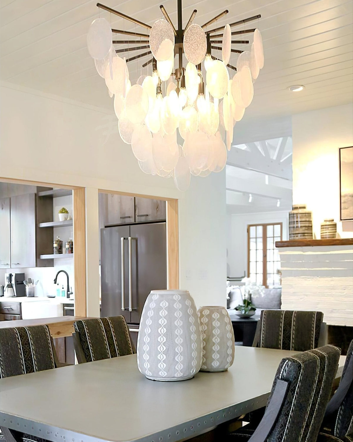 Isaiah Luxury Glass Chandelier