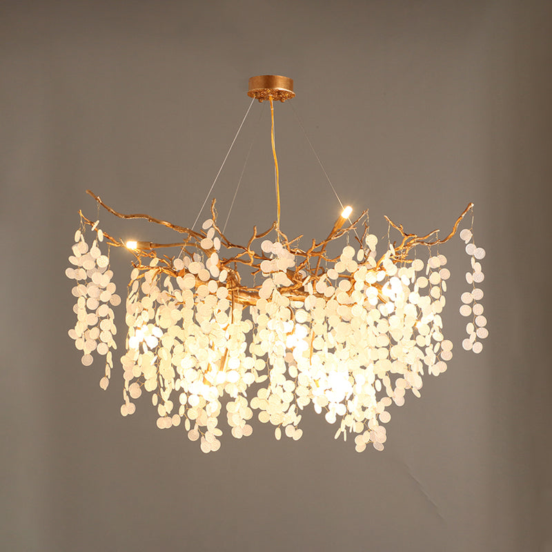 Greshmont Branch Waterfall Chandelier