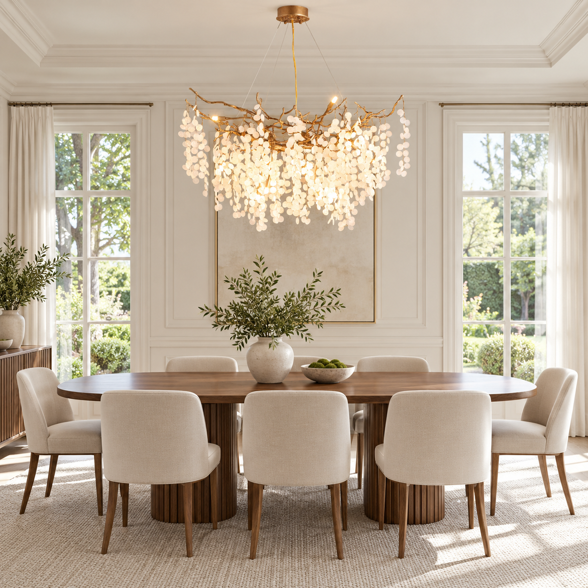 Greshmont Branch Waterfall Chandelier