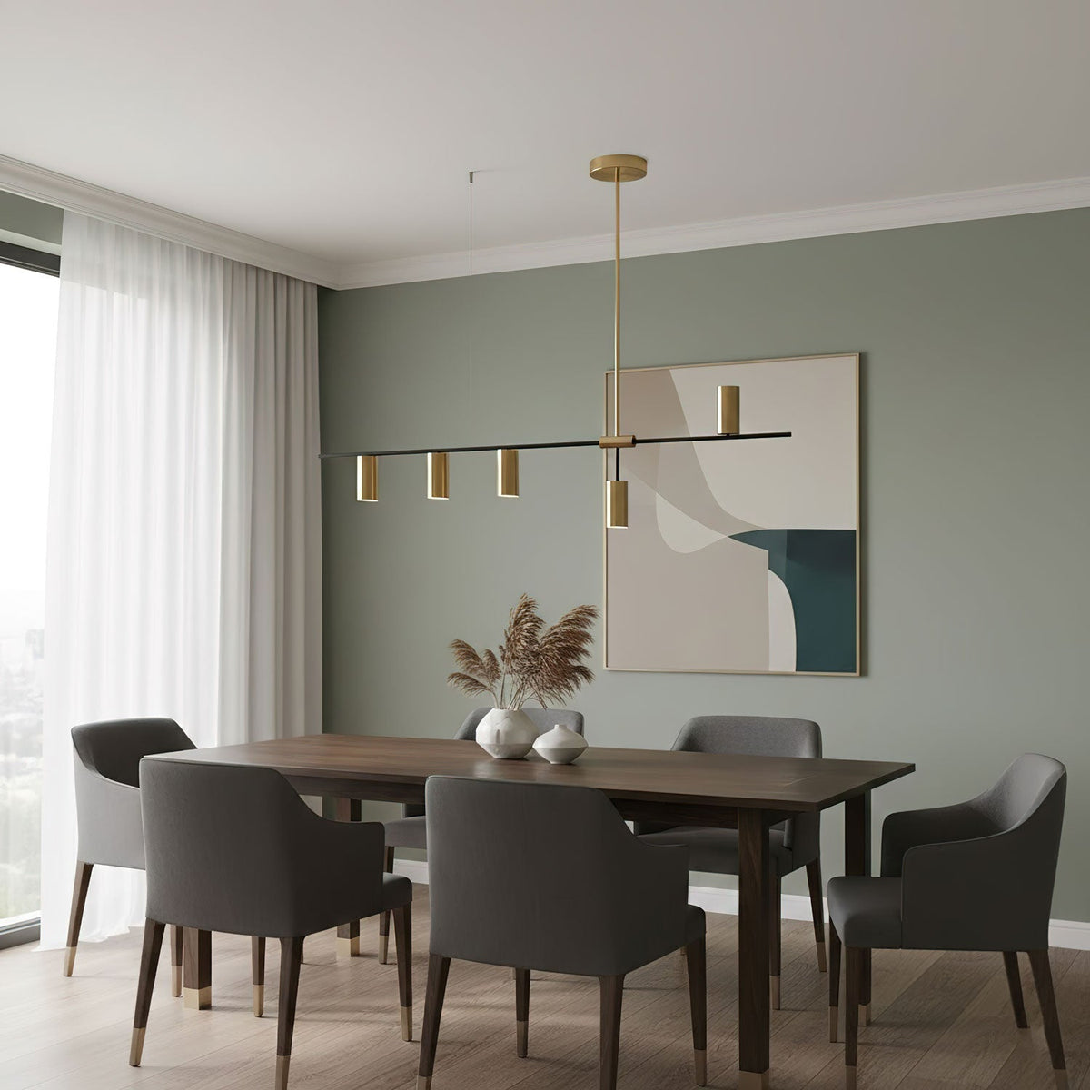 Quedox Linear Chandelier