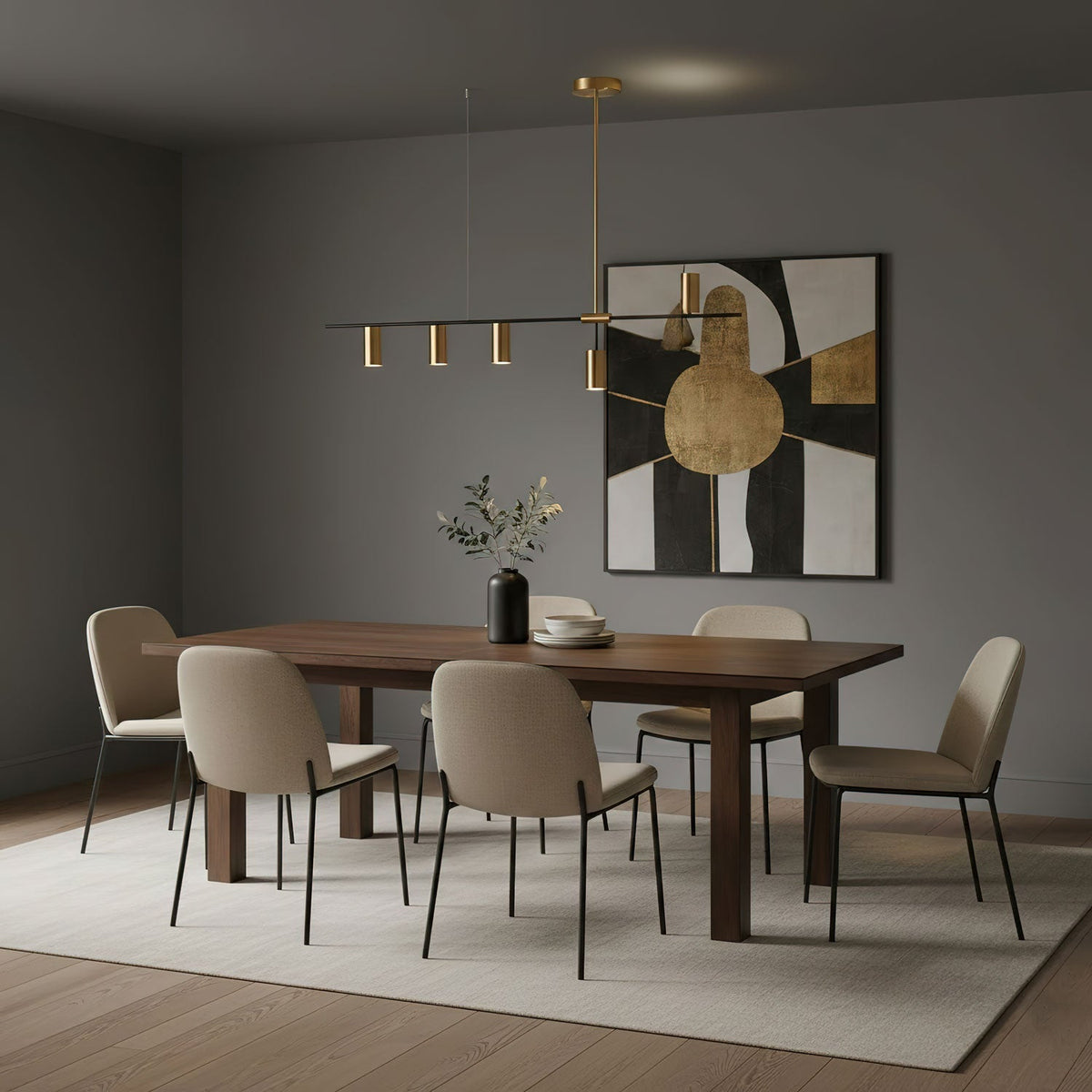 Quedox Linear Chandelier