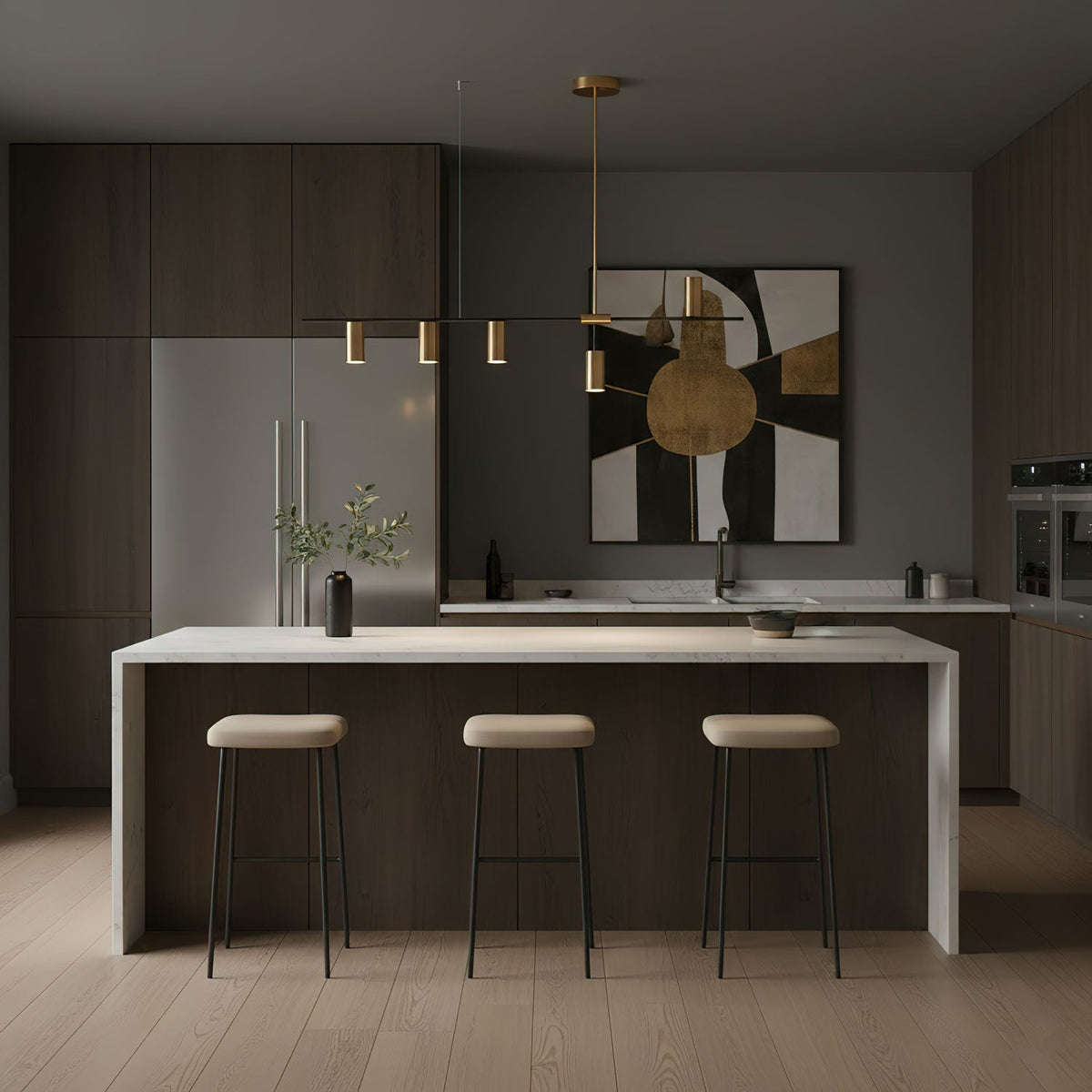Quedox Linear Chandelier