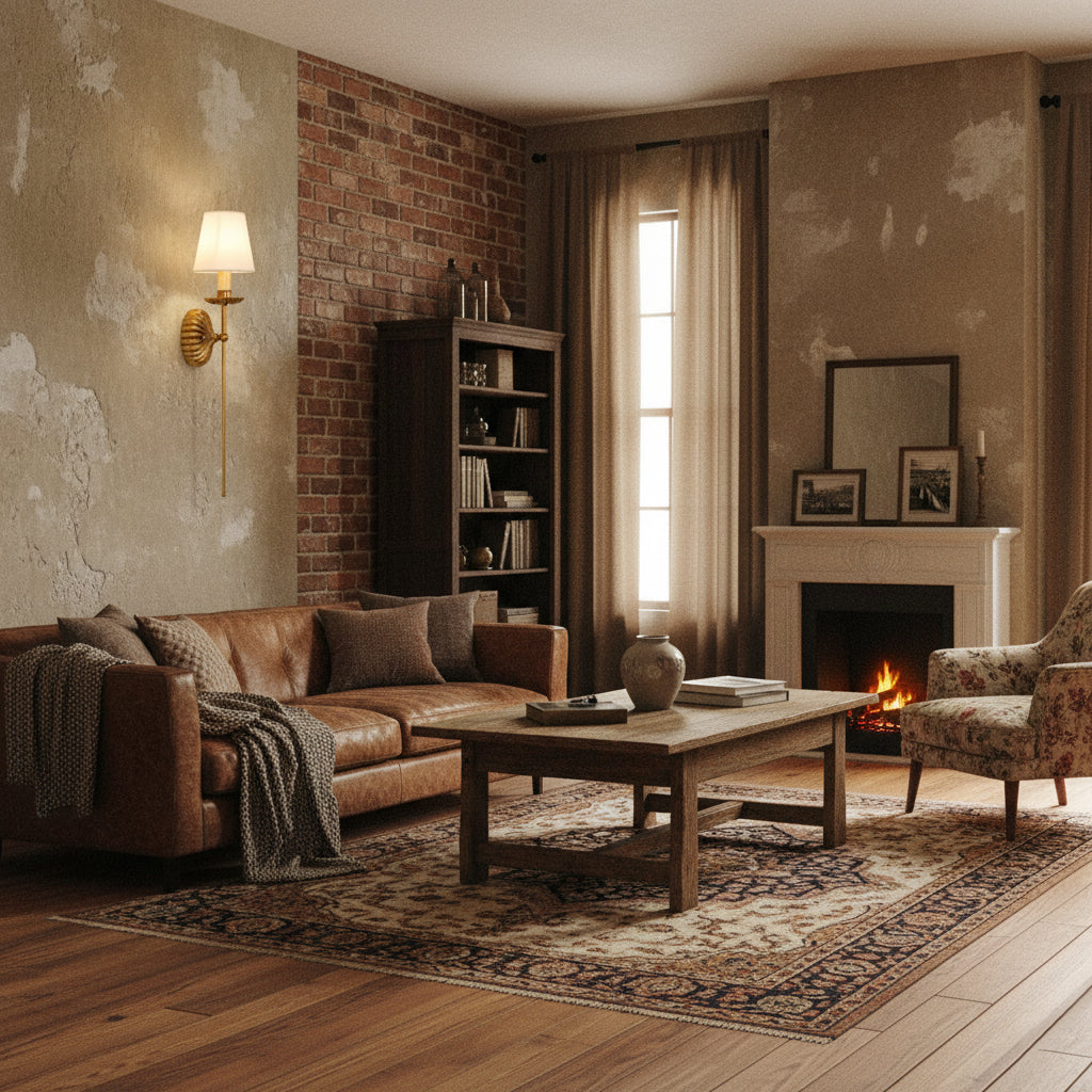 Fifia Fabric Indoor Wall Light