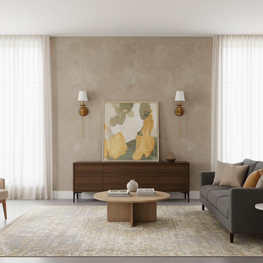 Fifia Fabric Indoor Wall Light