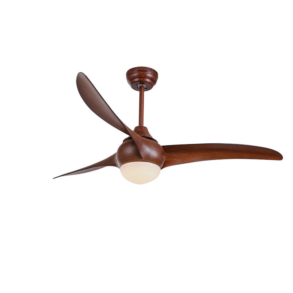 Selerena Natural Traditional Ceiling Fan Light