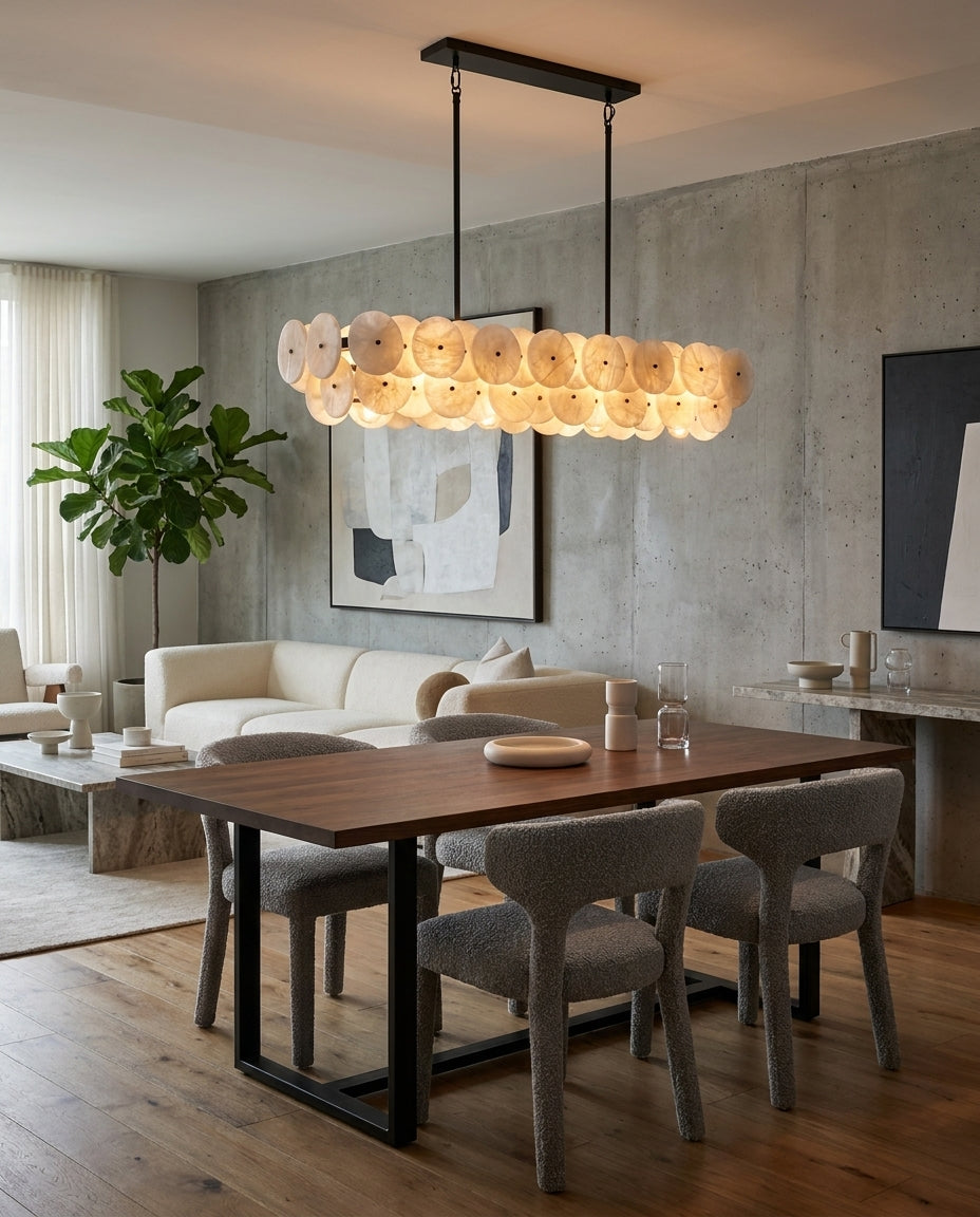 Corvenstone Alabaster Chandelier