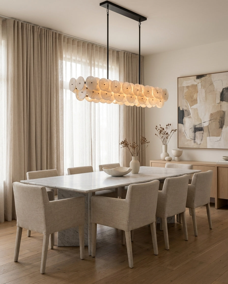Corvenstone Alabaster Chandelier