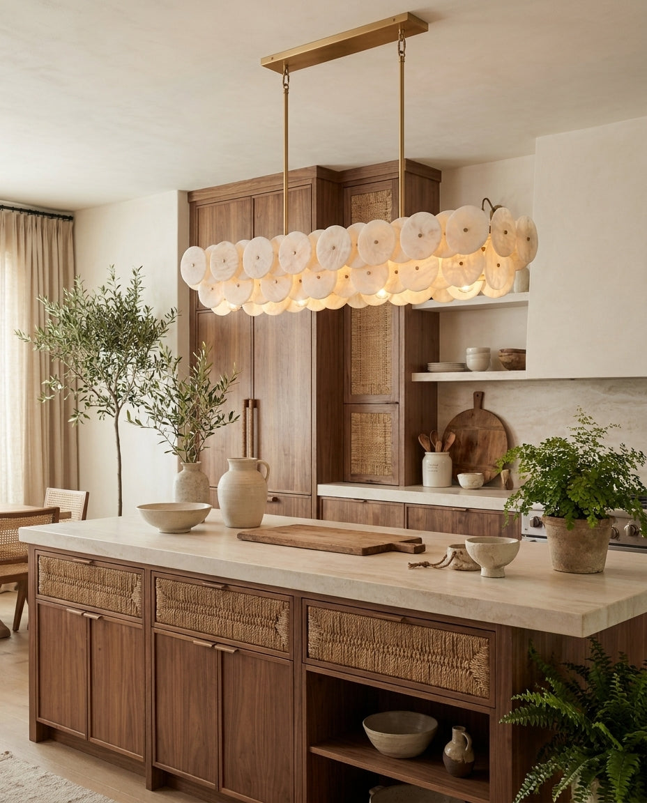 Corvenstone Alabaster Chandelier