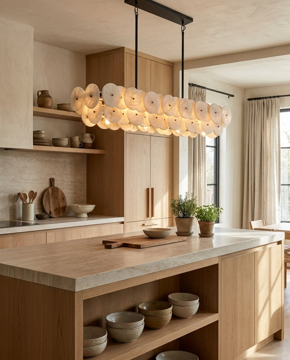 Corvenstone Alabaster Chandelier