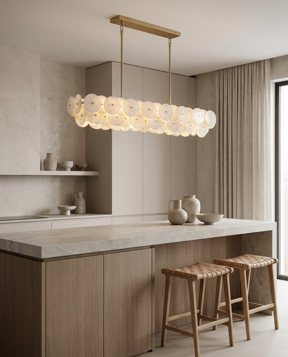 Corvenstone Alabaster Chandelier