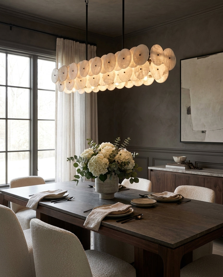 Corvenstone Alabaster Chandelier