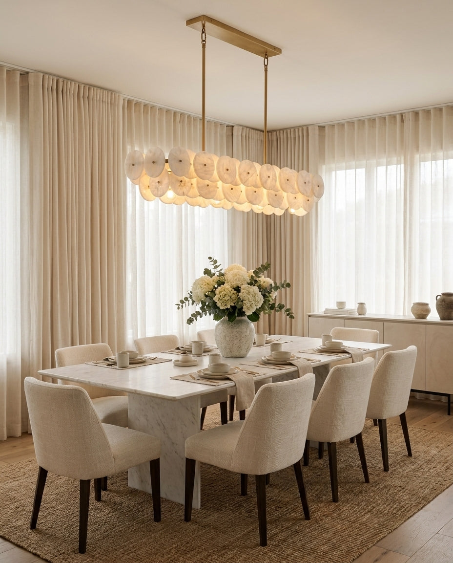 Corvenstone Alabaster Chandelier