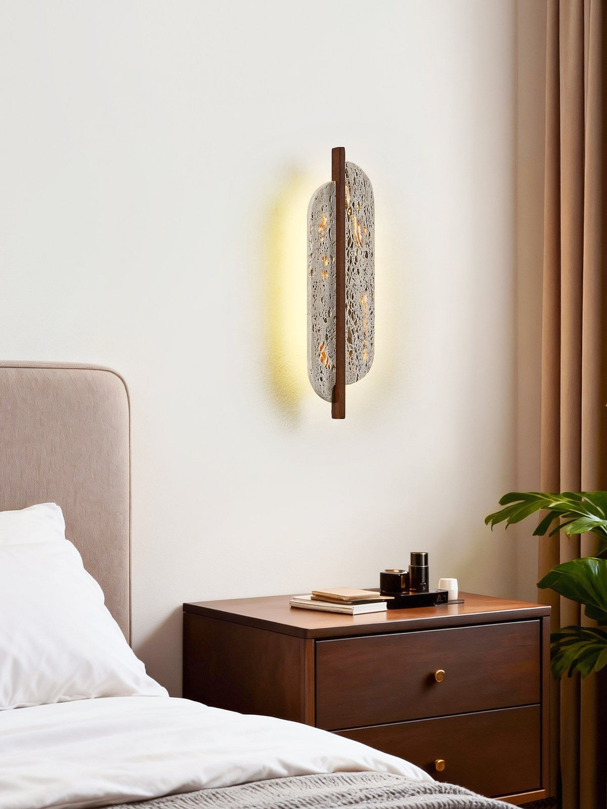 Serinaine Travertine Wall Light