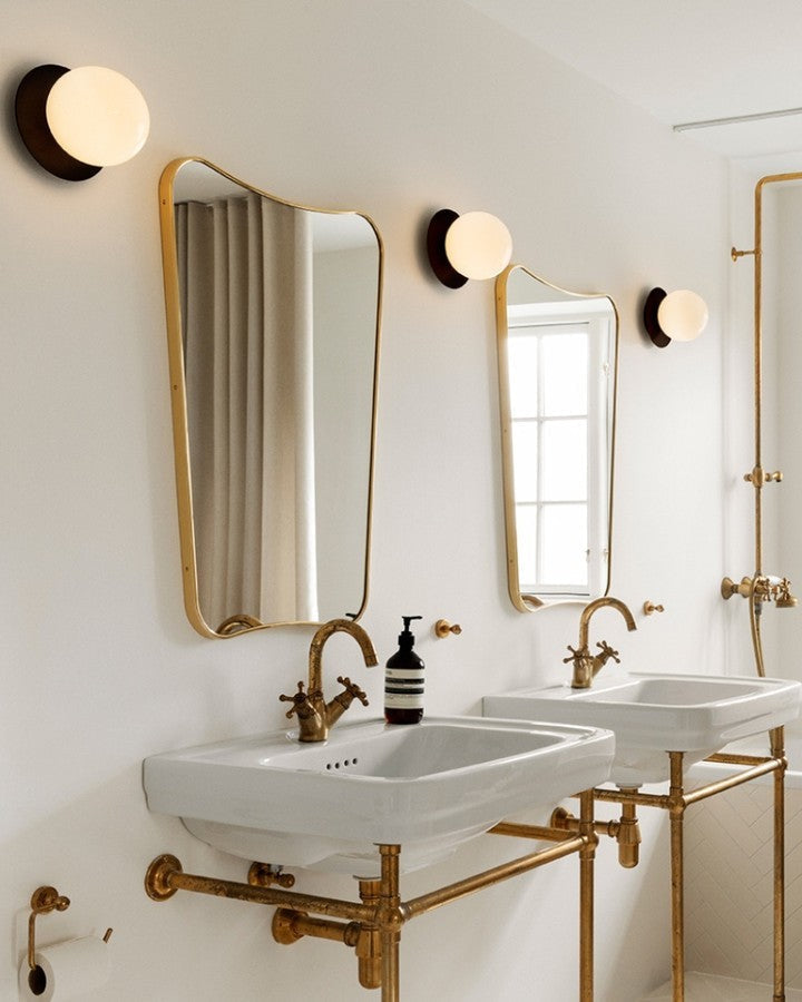 Irinor Premium Nordic Art Brass Wall Lamp