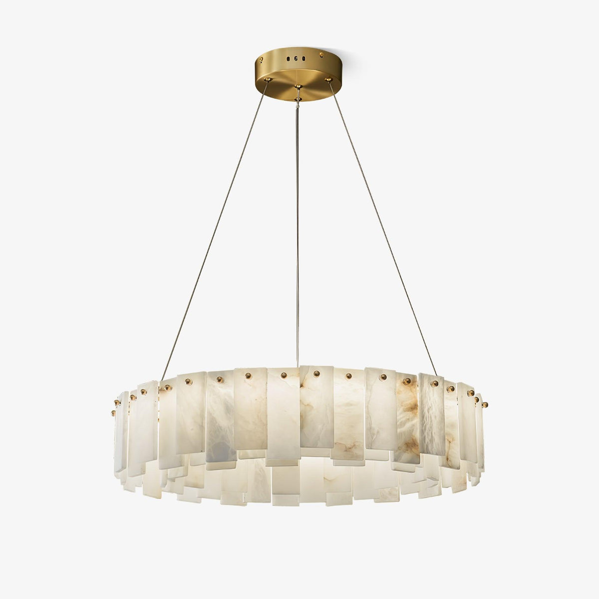 Vodore Alabaster Pendant Light