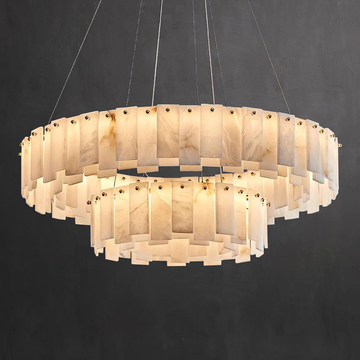 Vodore Alabaster Pendant Light