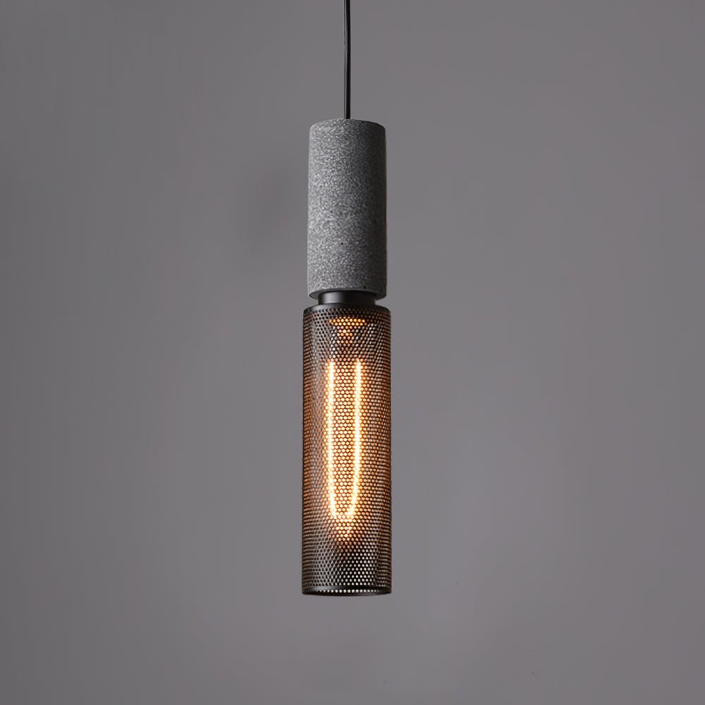 Xiyel Cement Mesh Pendant Light