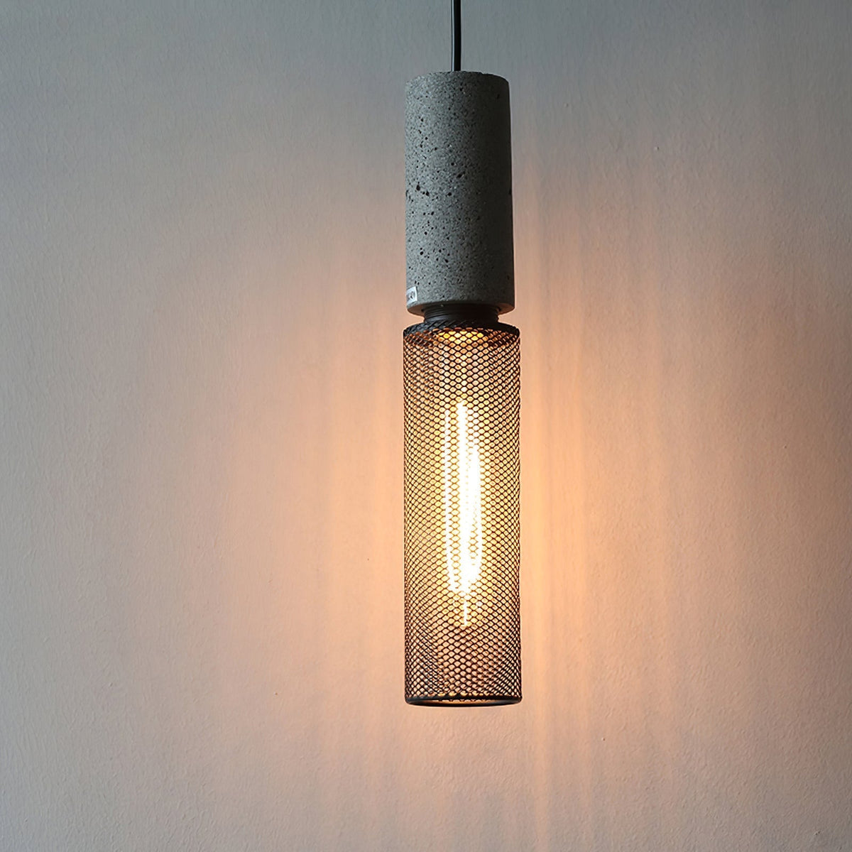 Xiyel Cement Mesh Pendant Light